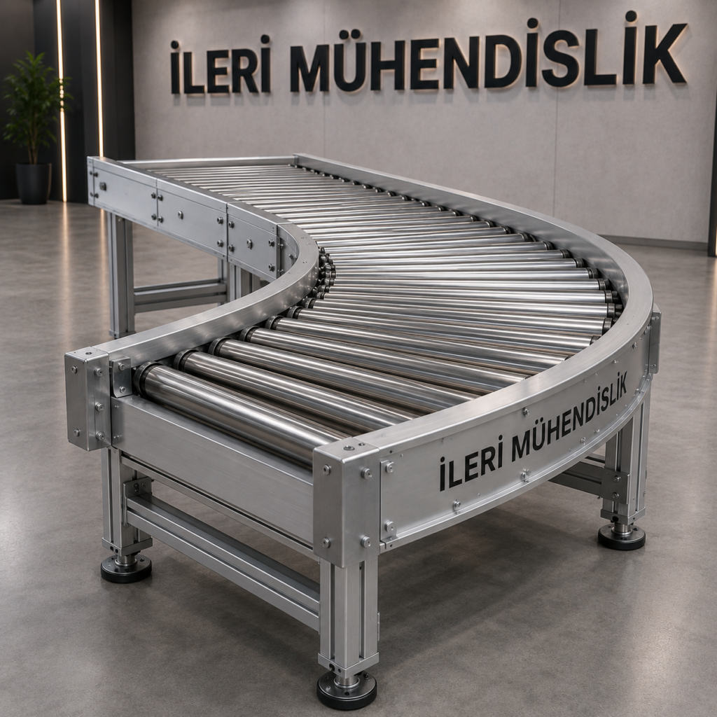 dönüşlü rulo konveyör