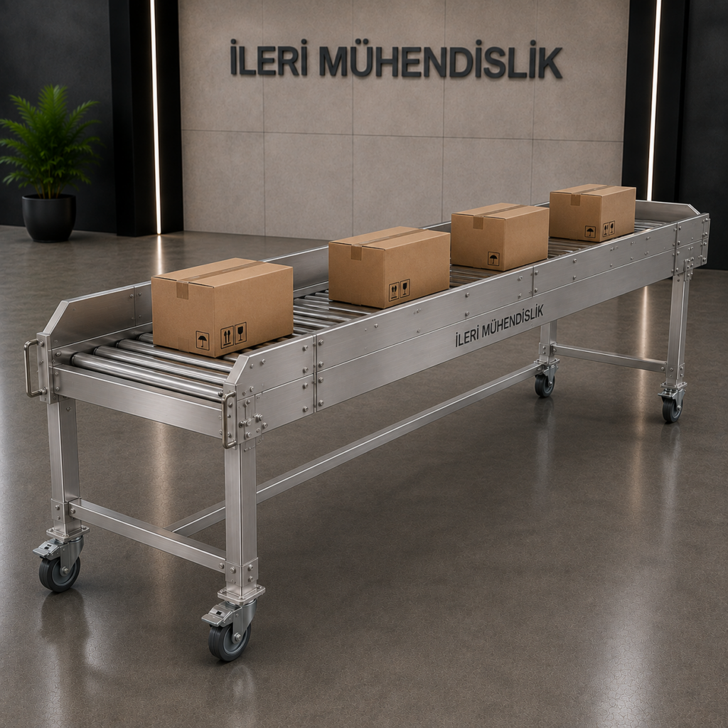 inox rulolu konveyor