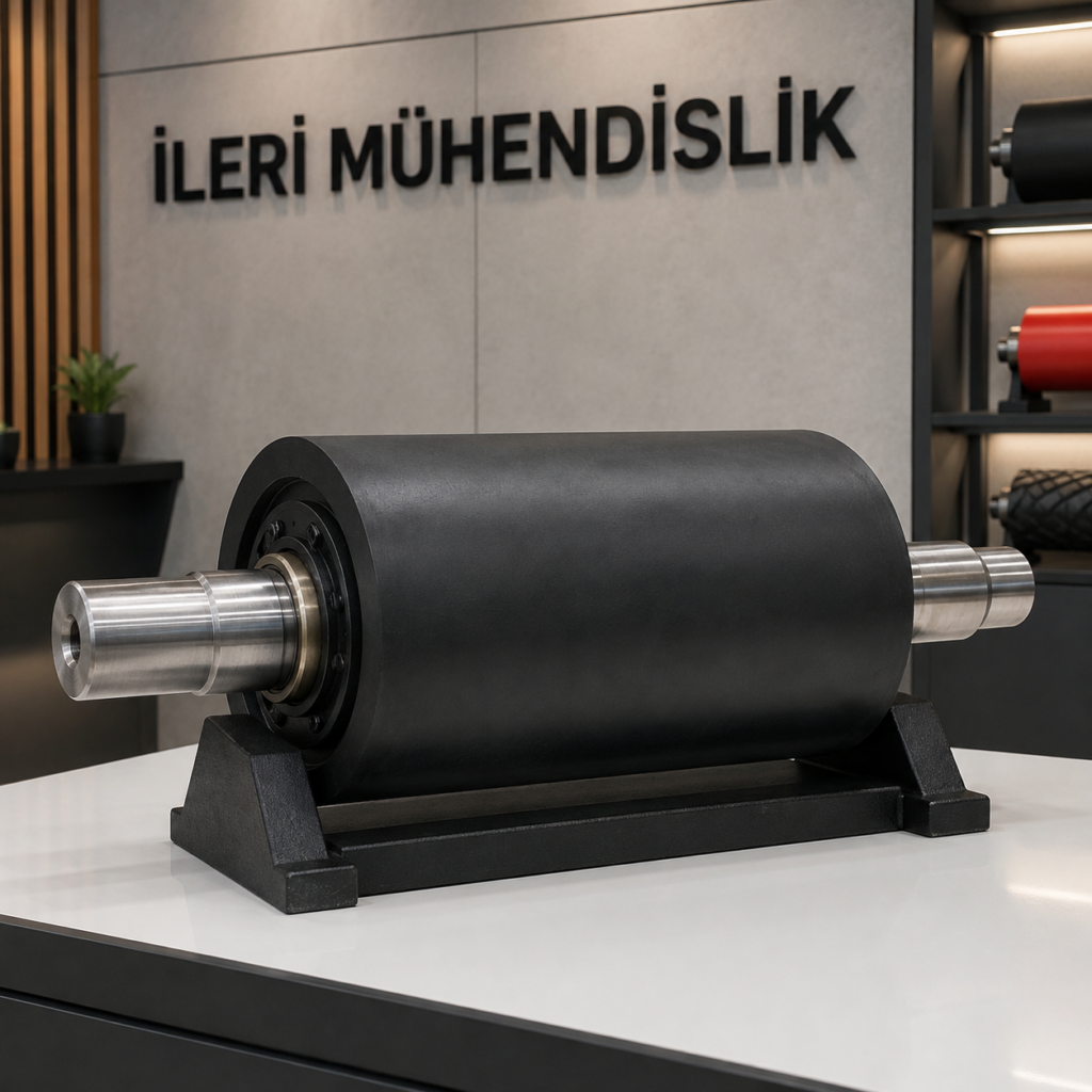 kauçuk kaplı konveyör tamburu