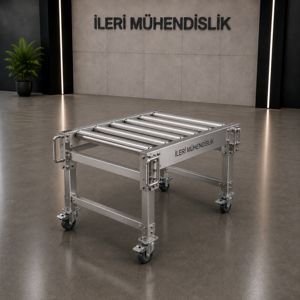 paslanmaz rulo konveyör